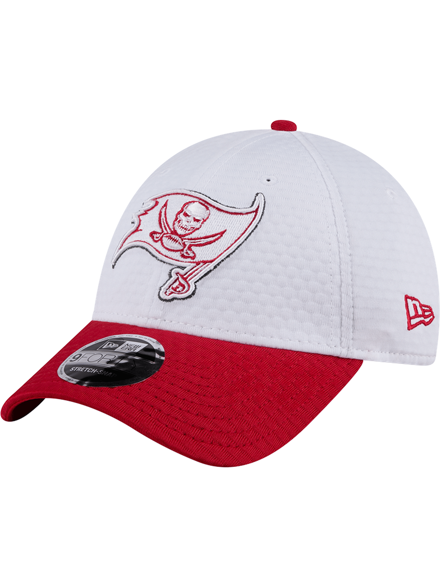 New Era Caps Tampa Bay Buccaneers New Era NFL 24 Training 9FORTY Stretch-Snapback Hat - White