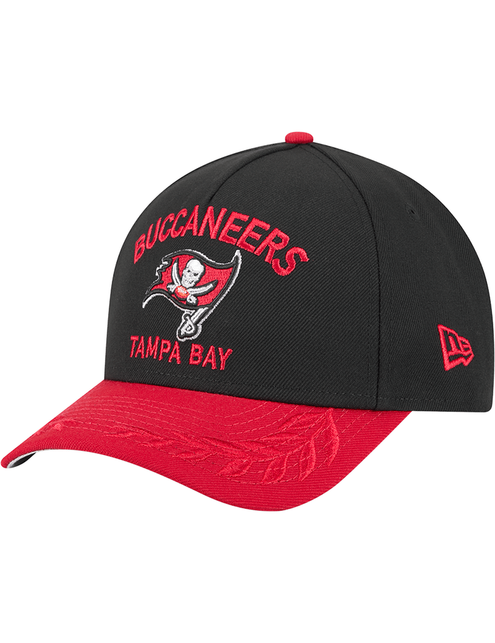 New Era Caps Tampa Bay Buccaneers New Era NFL 25 Draft 9FORTY M-Crown Snapback Hat - Black