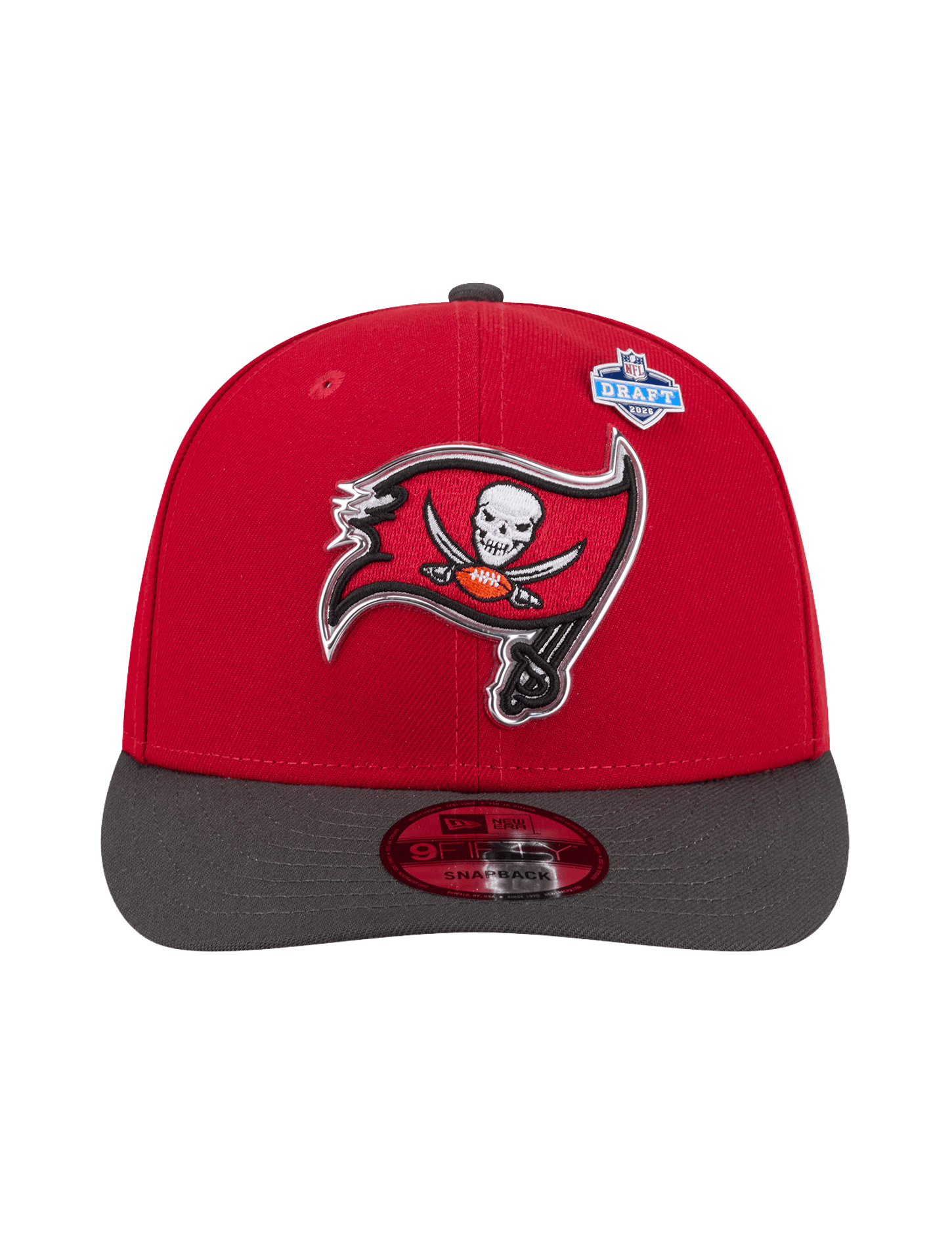 New Era Caps OSFM Tampa Bay Buccaneers New Era NFL Draft 26 9FIFTY Pre-Curved Snapback Hat