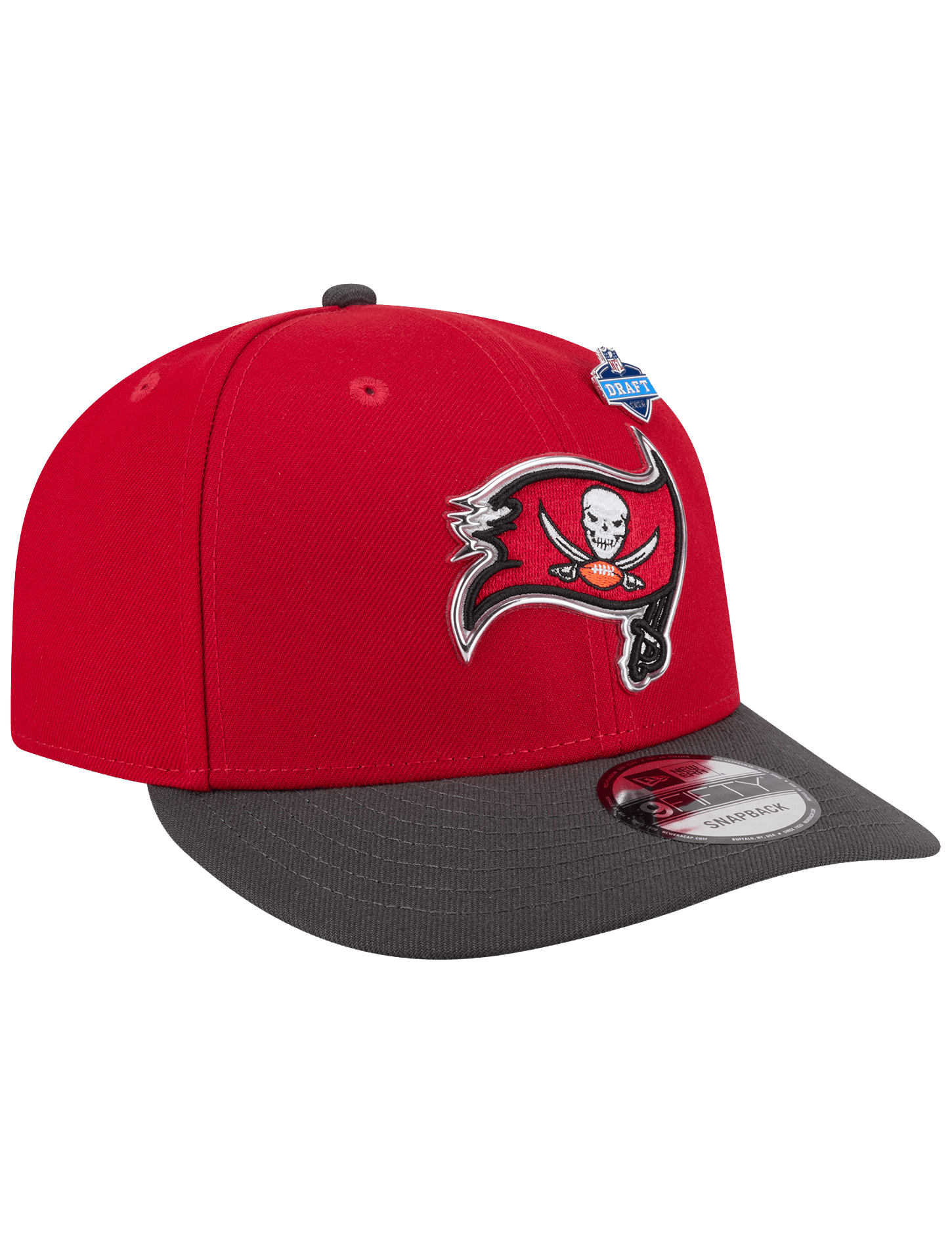 New Era Caps OSFM Tampa Bay Buccaneers New Era NFL Draft 26 9FIFTY Pre-Curved Snapback Hat