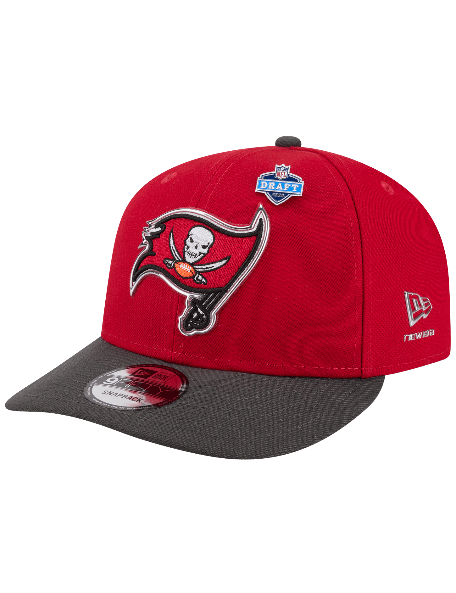 New Era Caps OSFM Tampa Bay Buccaneers New Era NFL Draft 26 9FIFTY Pre-Curved Snapback Hat