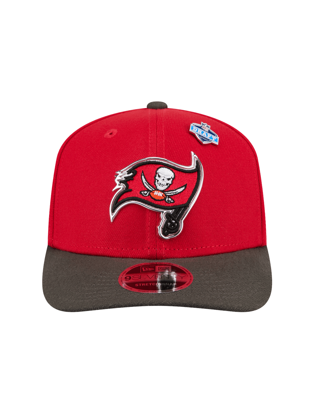 New Era Caps OSFM Tampa Bay Buccaneers New Era NFL Draft 26 9SEVENTY Stretch-Snapback Hat
