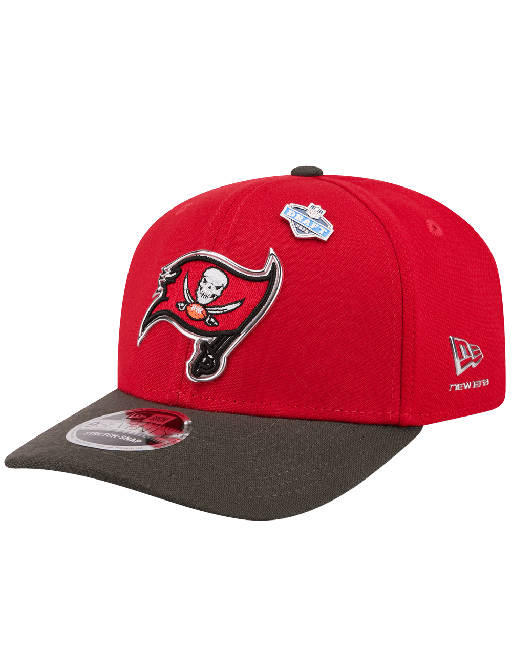New Era Caps OSFM Tampa Bay Buccaneers New Era NFL Draft 26 9SEVENTY Stretch-Snapback Hat
