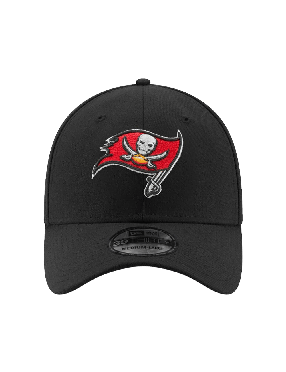 New Era Caps Tampa Bay Buccaneers New Era NFL Team 39THIRTY Stretch-Fit Hat - Black
