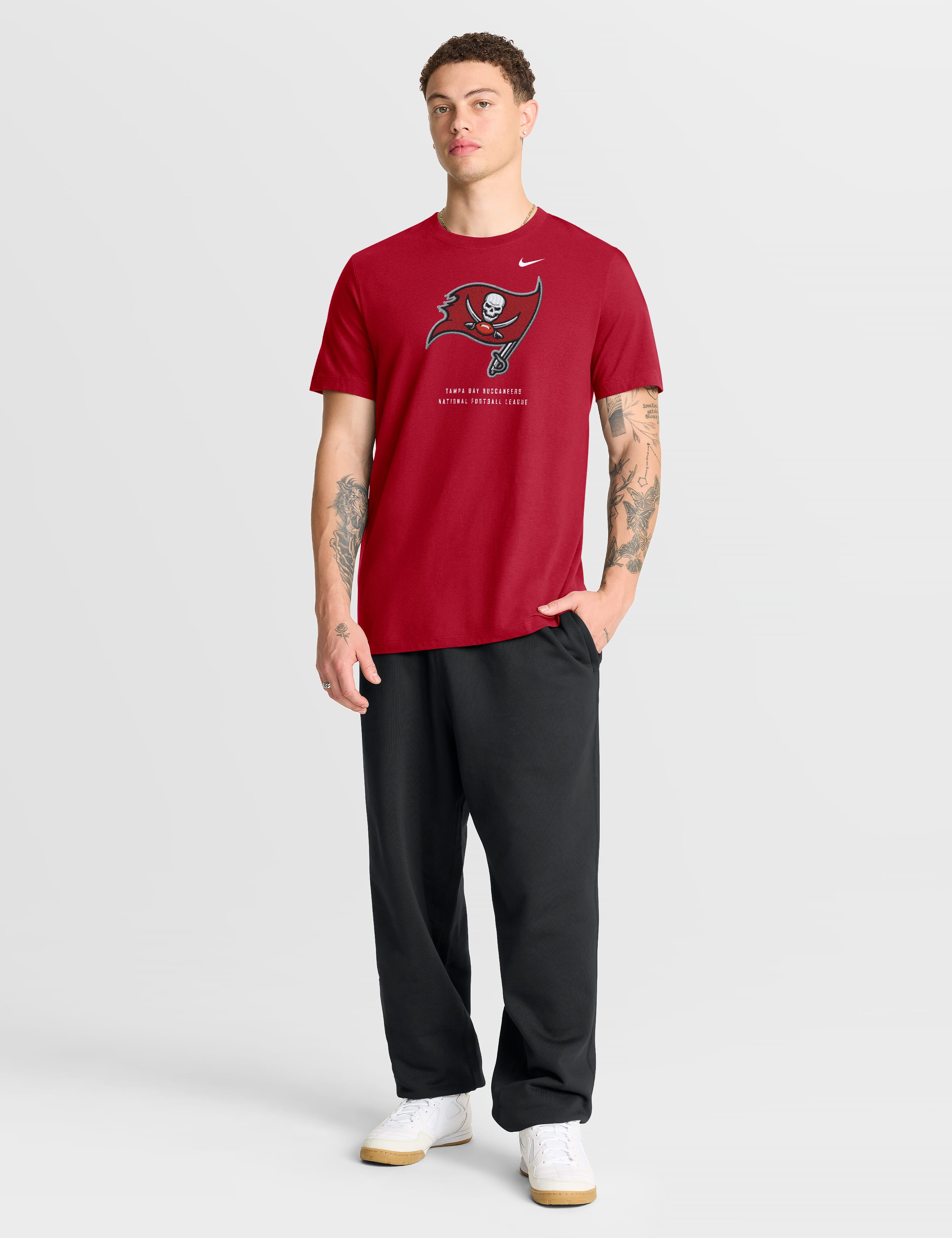 Nike T-Shirts Tampa Bay Buccaneers Nike NFL Property Of Cotton T-Shirt - Red