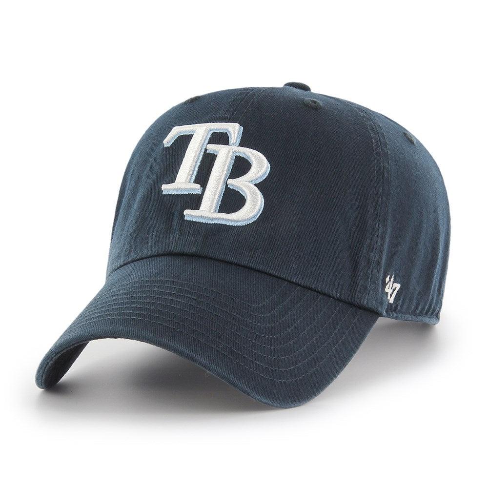 47 Brand Caps Tampa Bay Rays '47 MLB Team Clean Up Strapback Hat - Navy