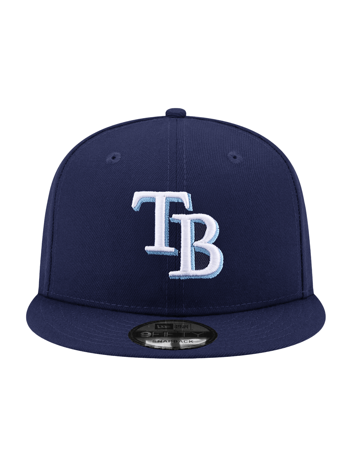 New Era Caps OSFA Tampa Bay Rays New Era MLB Team 9FIFTY Snapback Hat - Light Navy