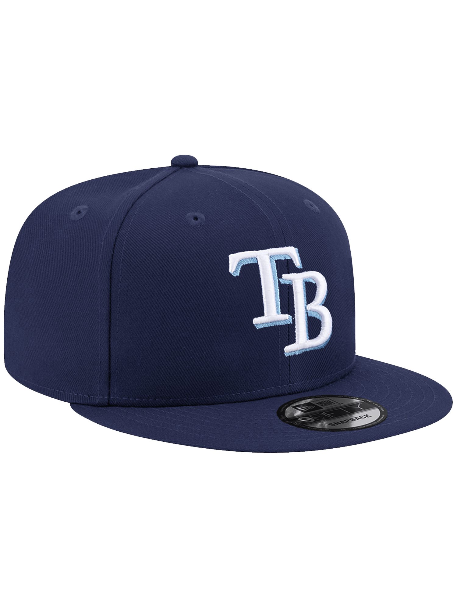 New Era Caps OSFA Tampa Bay Rays New Era MLB Team 9FIFTY Snapback Hat - Light Navy