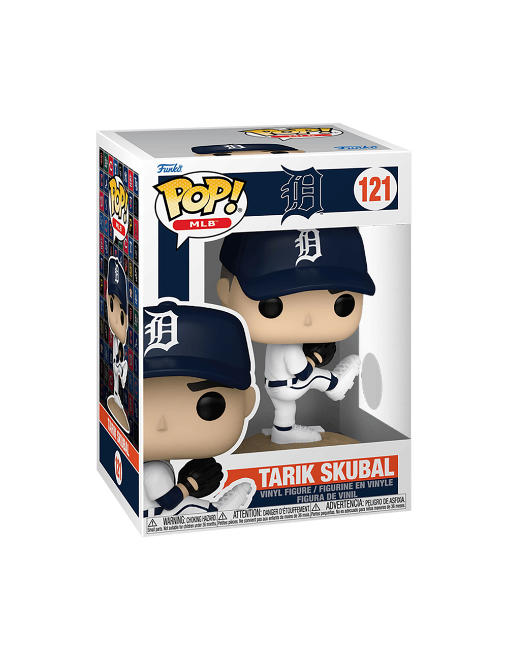 Funko Figures Tarik Skubal Detroit Tigers Funko MLB Home Vinyl Pop Figure - 121