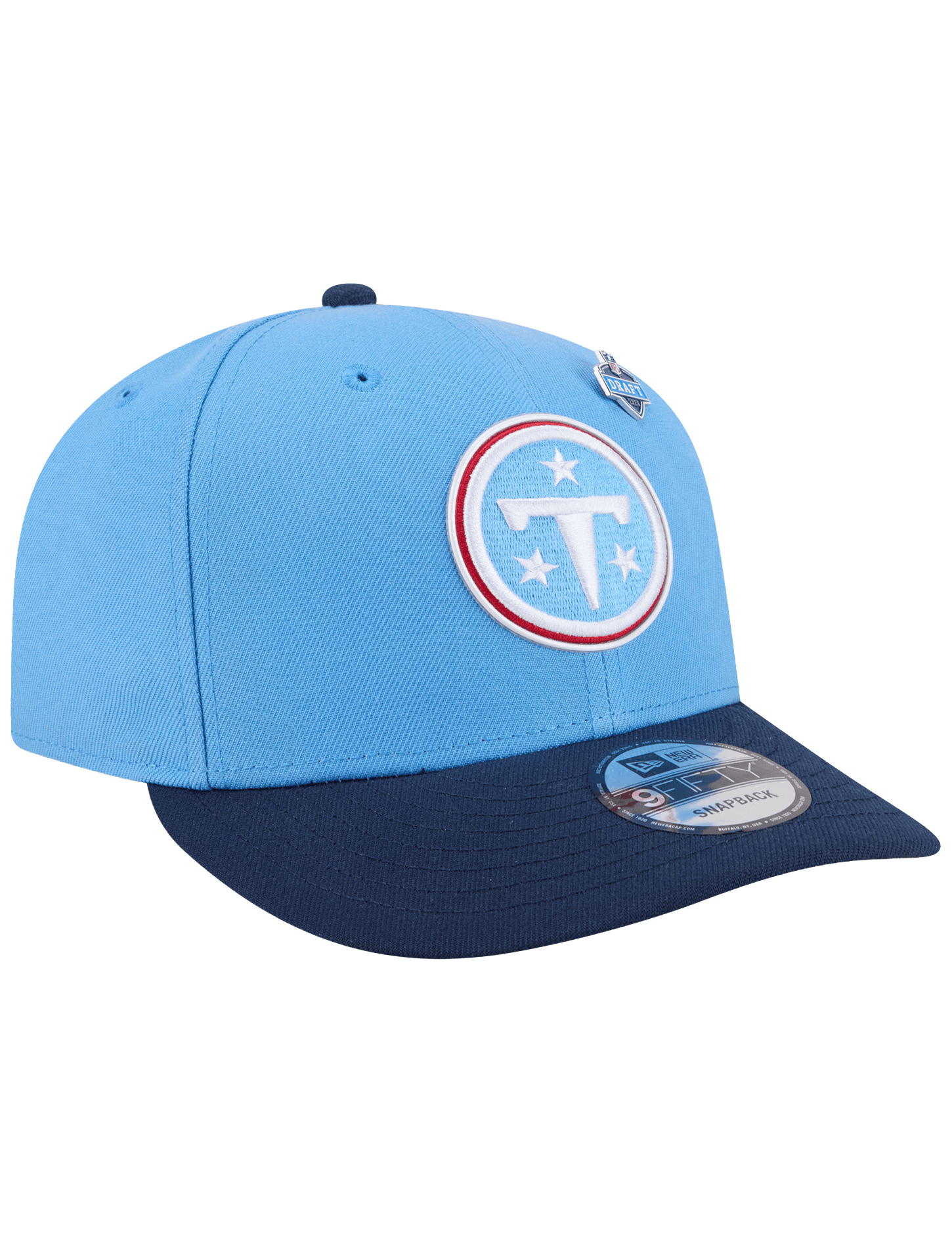 New Era Caps OSFM Tennessee Titans New Era NFL Draft 26 9FIFTY Pre-Curved Snapback Hat