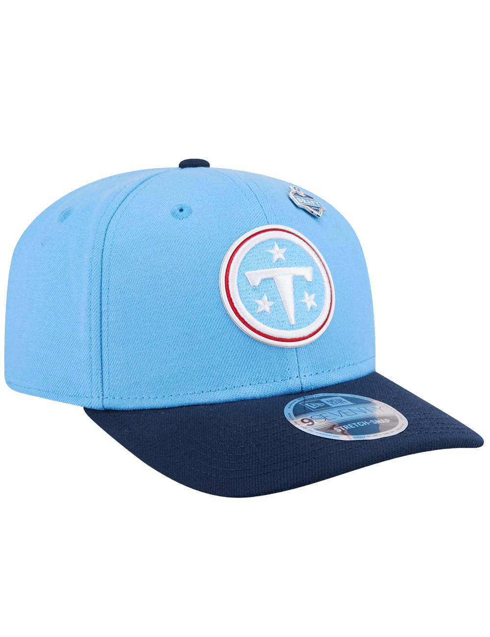 New Era Caps OSFM Tennessee Titans New Era NFL Draft 26 9SEVENTY Stretch-Snapback Hat