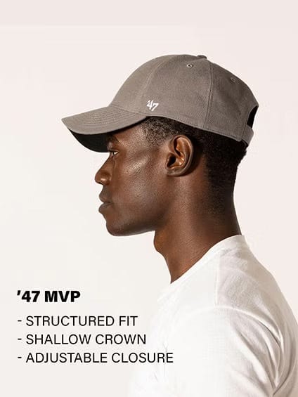 47 Brand Caps Texas Longhorns '47 NCAA Monochrome Legend MVP Adjustable Hat - Black