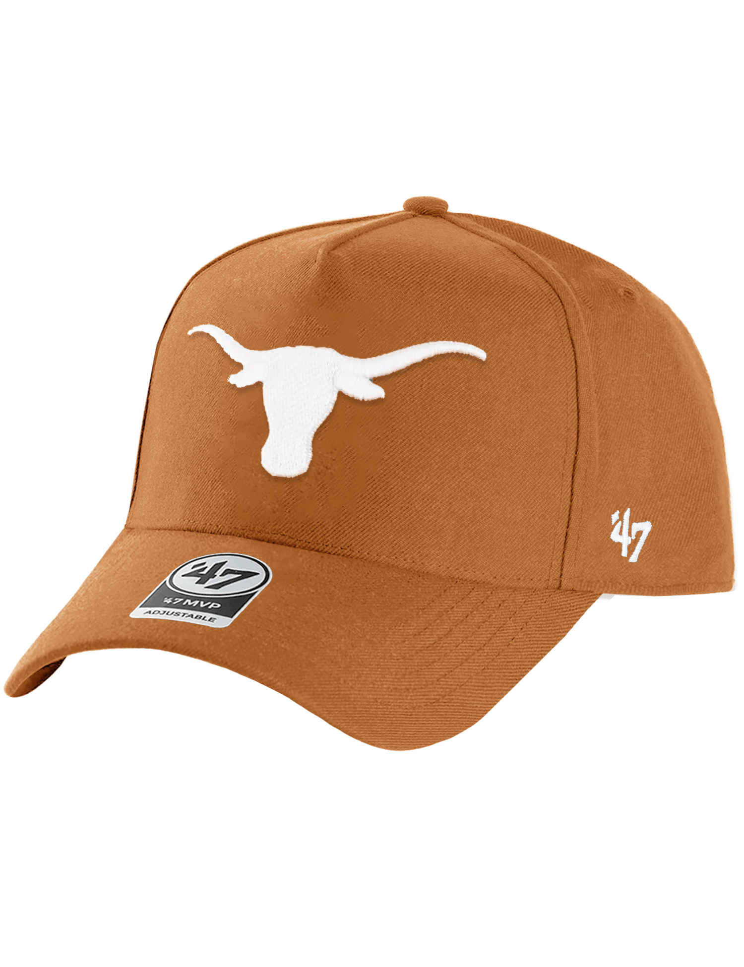 47 Brand Caps Texas Longhorns '47 NCAA Team MVP DT Snapback Hat - Burnt Orange