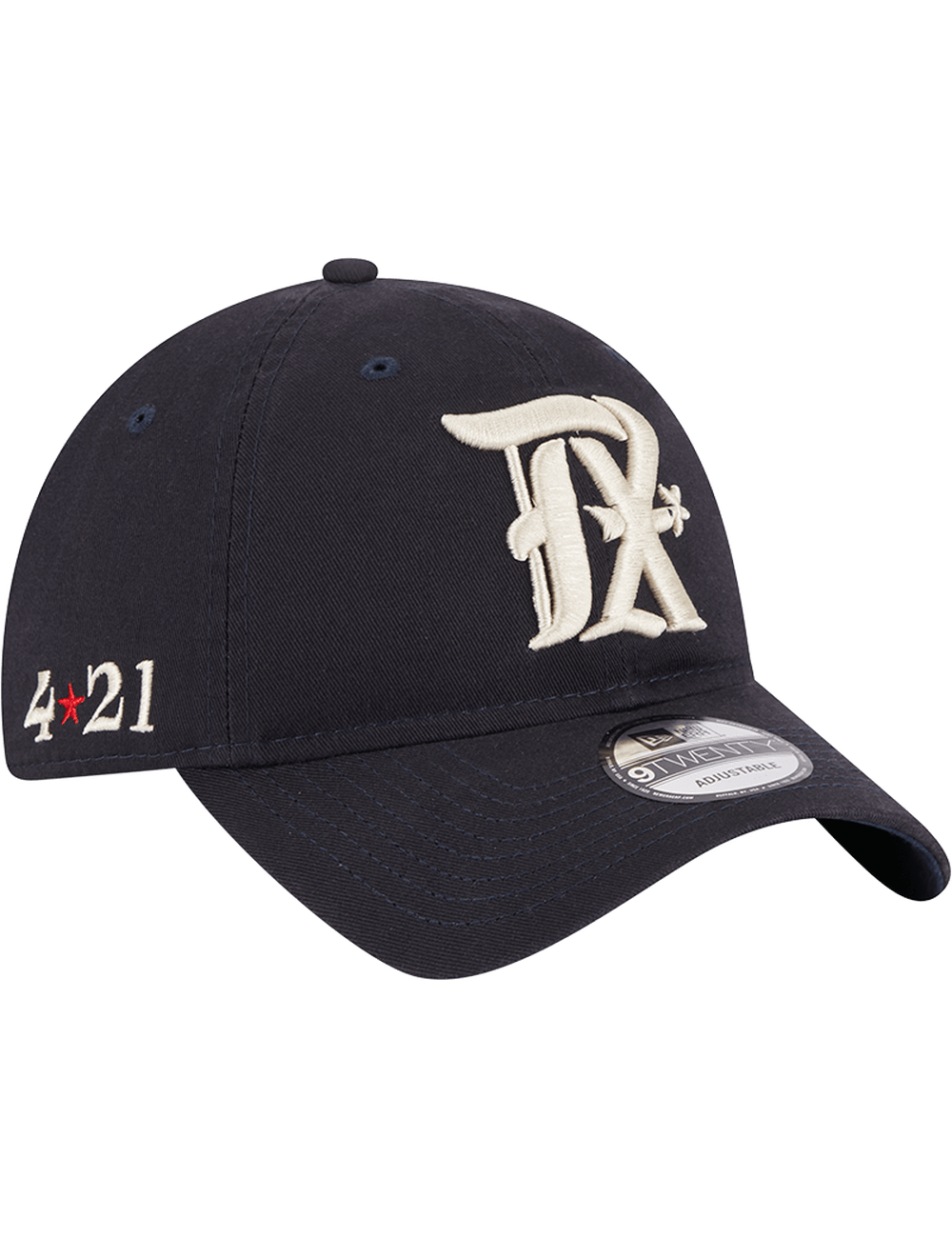 New Era Caps Texas Rangers New Era MLB City Connect 9TWENTY Strapback Hat - Navy