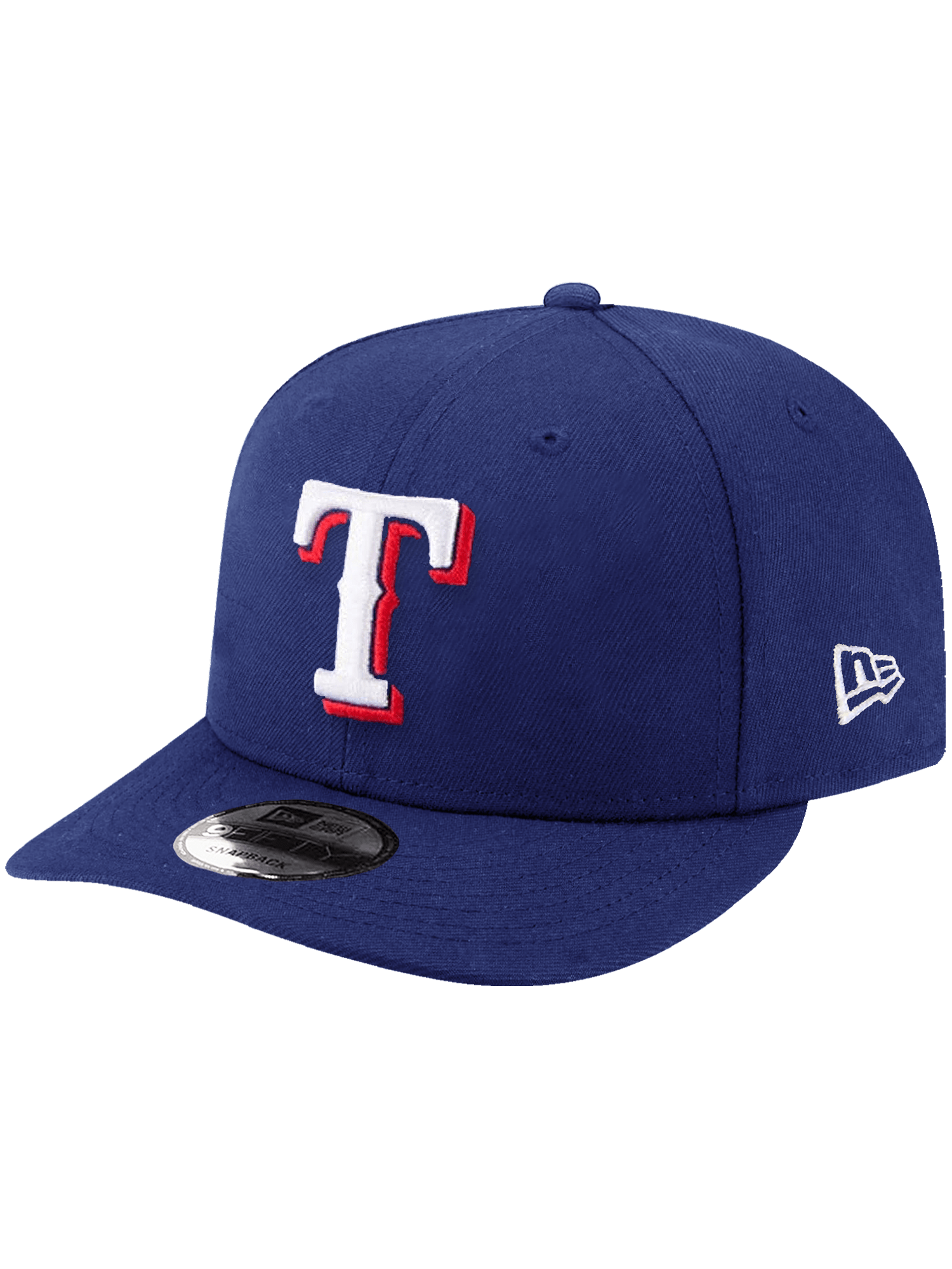 New Era Caps Texas Rangers New Era MLB Team Pre-Curved 9FIFTY Snapback Hat - Blue