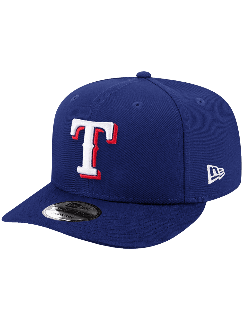 New Era Caps Texas Rangers New Era MLB Team Pre-Curved 9FIFTY Snapback Hat - Blue