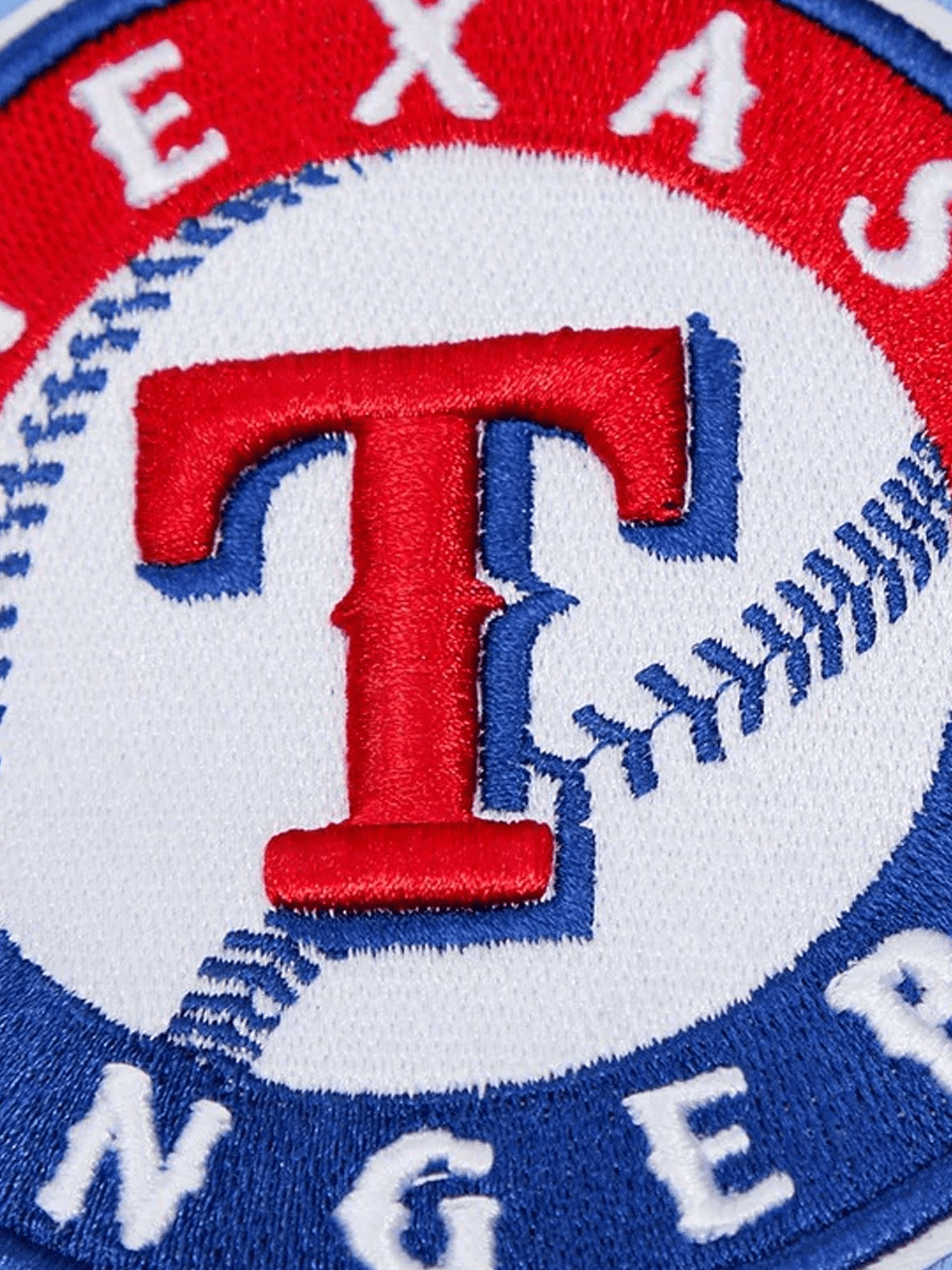 Pro Standard T-Shirts Texas Rangers Pro Standard MLB Team Chenille Flex T-Shirt - White