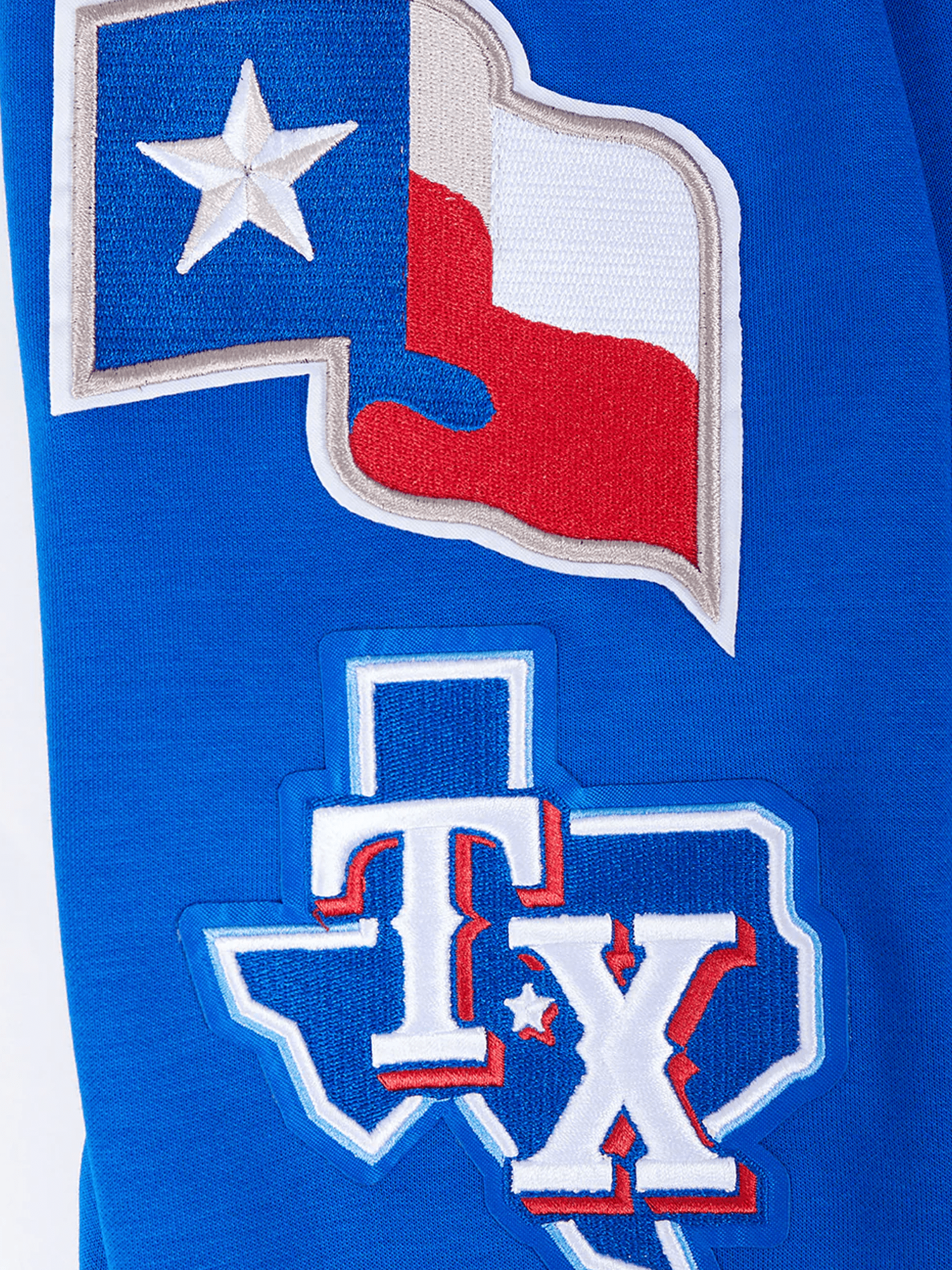 Pro Standard Jumpers Texas Rangers Pro Standard MLB Team Chenille Hoodie Jumper  - Blue