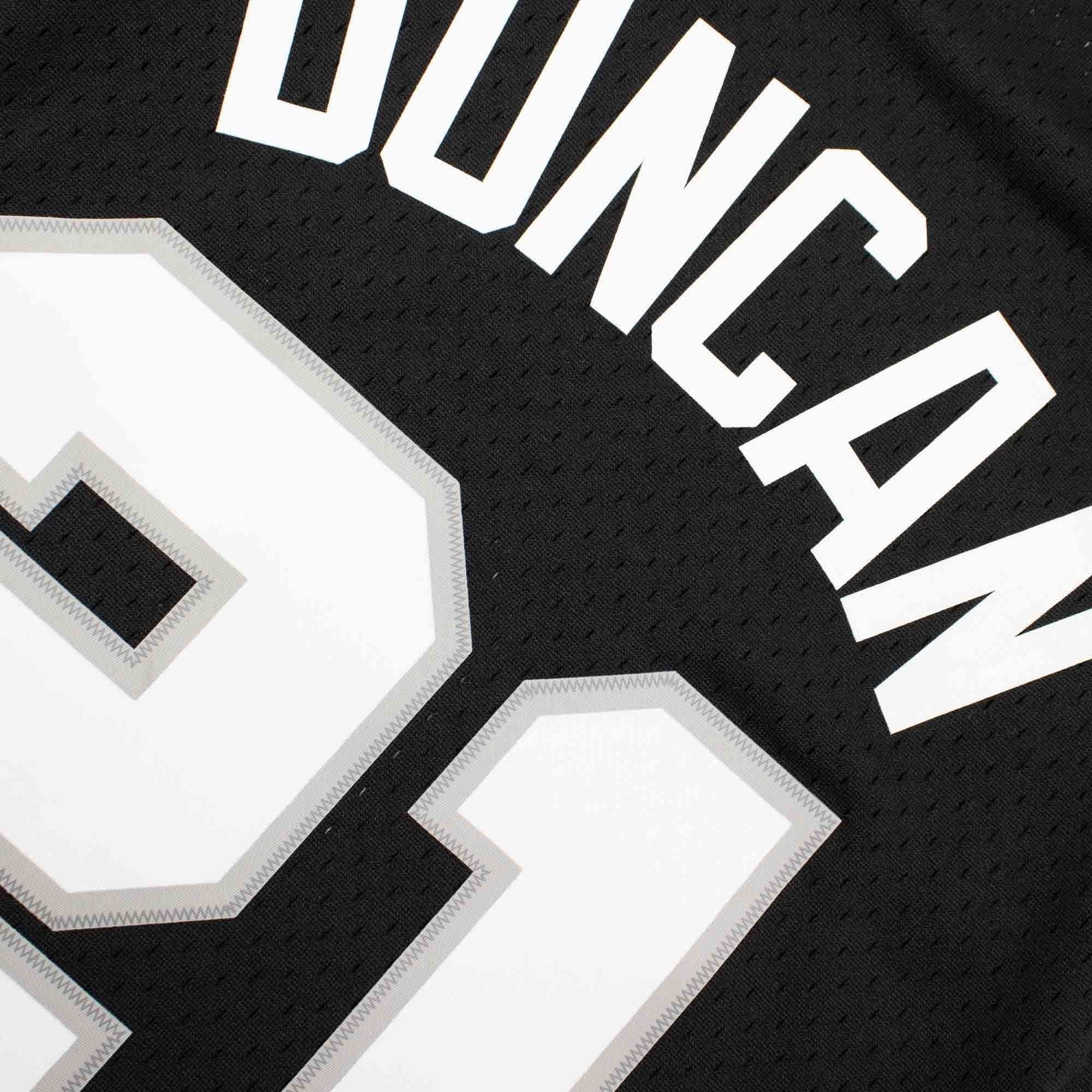 Mitchell And Ness Jerseys Tim Duncan San Antonio Spurs Mitchell & Ness NBA 98-99 Swingman Jersey - Black