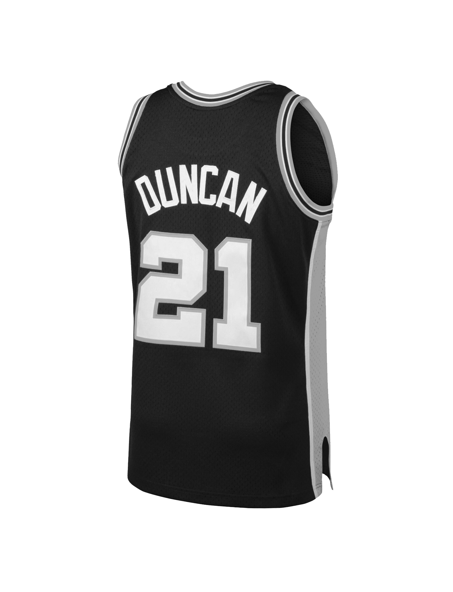 Mitchell And Ness Jerseys Tim Duncan San Antonio Spurs Mitchell & Ness NBA 98-99 Swingman Jersey - Black