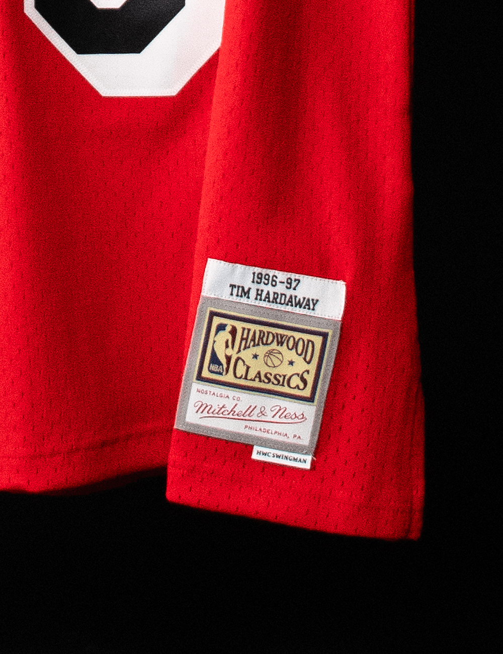 Mitchell And Ness Jerseys Tim Hardaway Miami Heat Mitchell & Ness NBA 96 HWC Swingman Jersey - Red