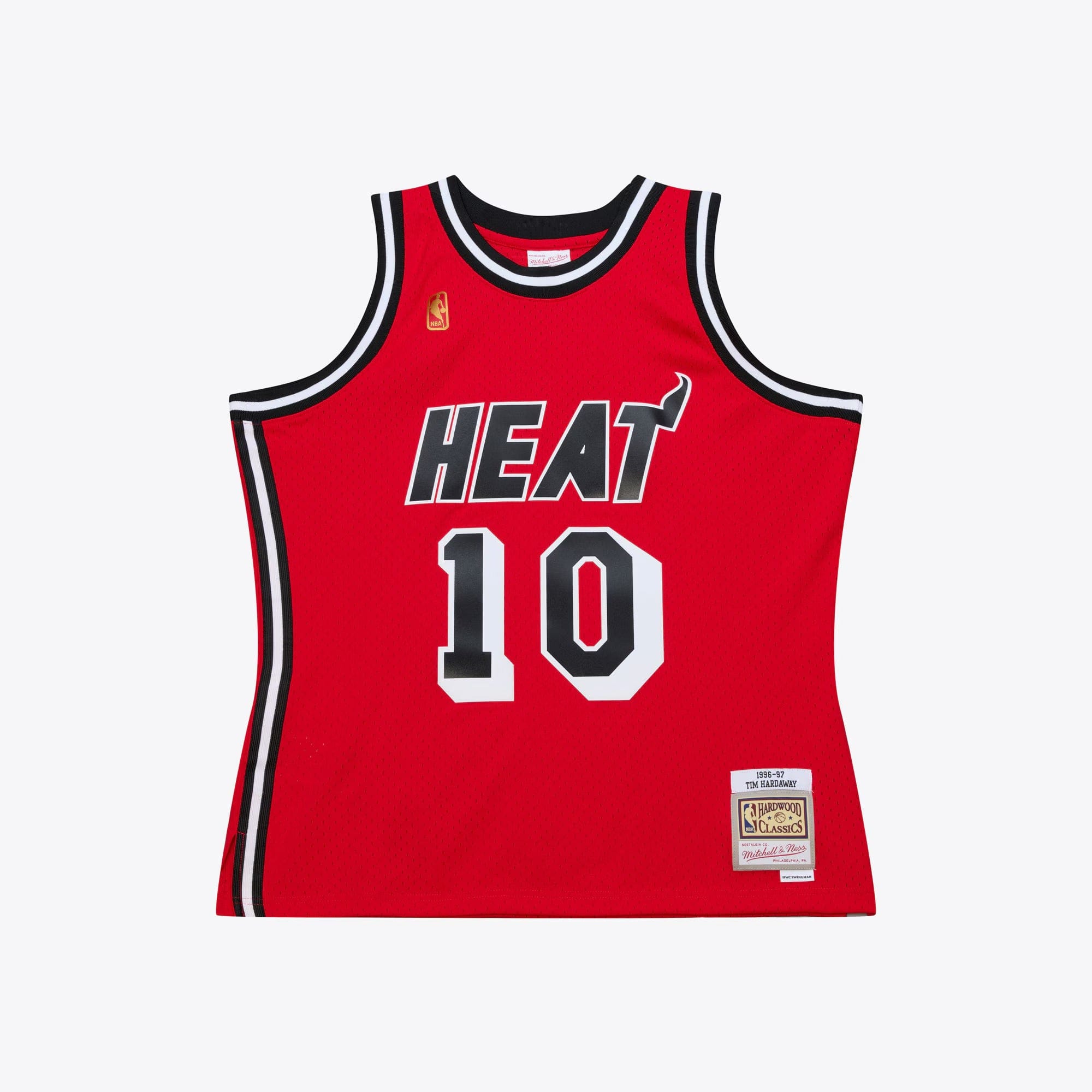 Mitchell And Ness Jerseys Tim Hardaway Miami Heat Mitchell & Ness NBA 96 HWC Swingman Jersey - Red