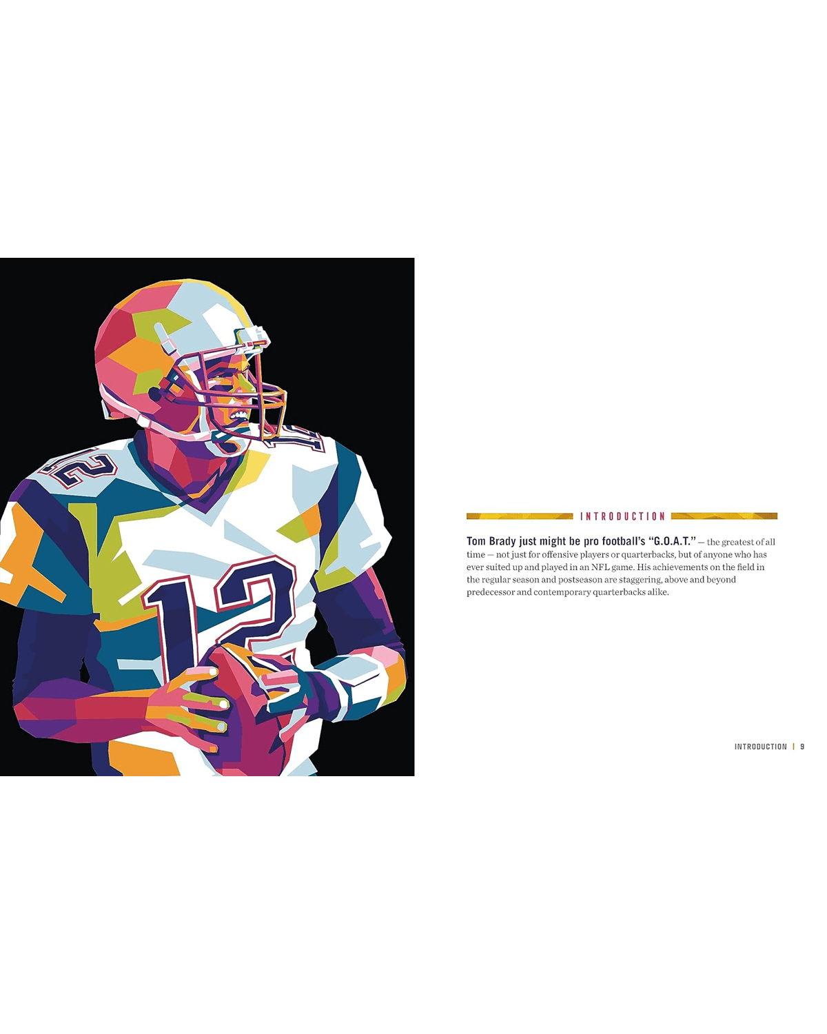 Hachette Group Books Tom Brady Life Lessons From a Legend NFL Hardcover Book