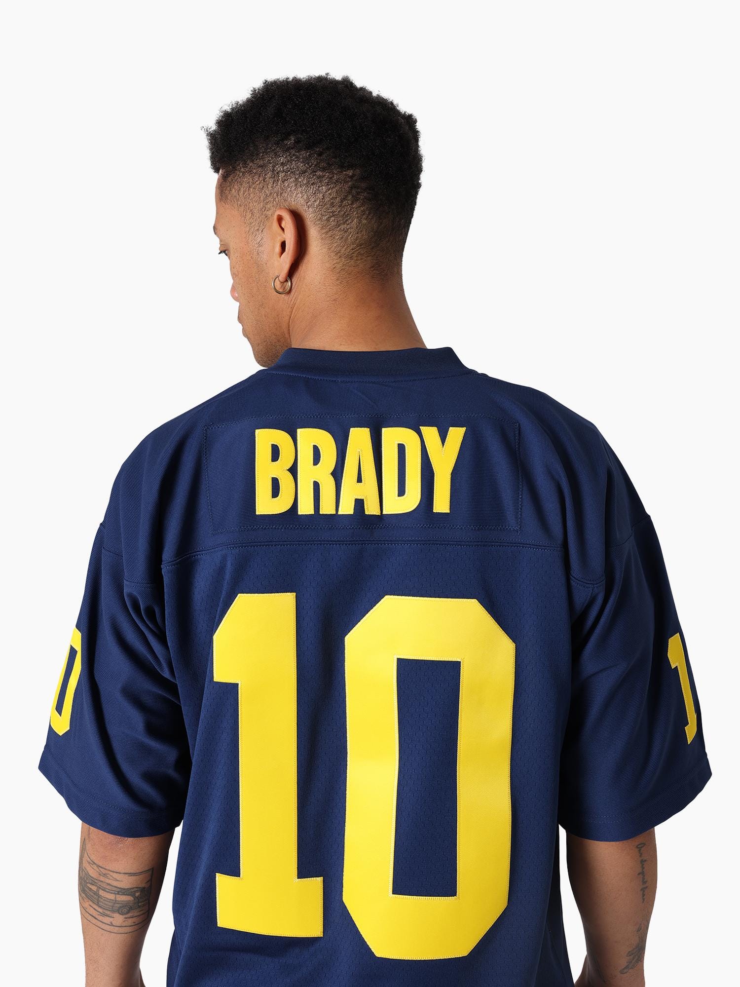 Mitchell And Ness Jerseys Tom Brady Michigan Wolverines Mitchell & Ness NCAA 99 Legacy Jersey - Navy