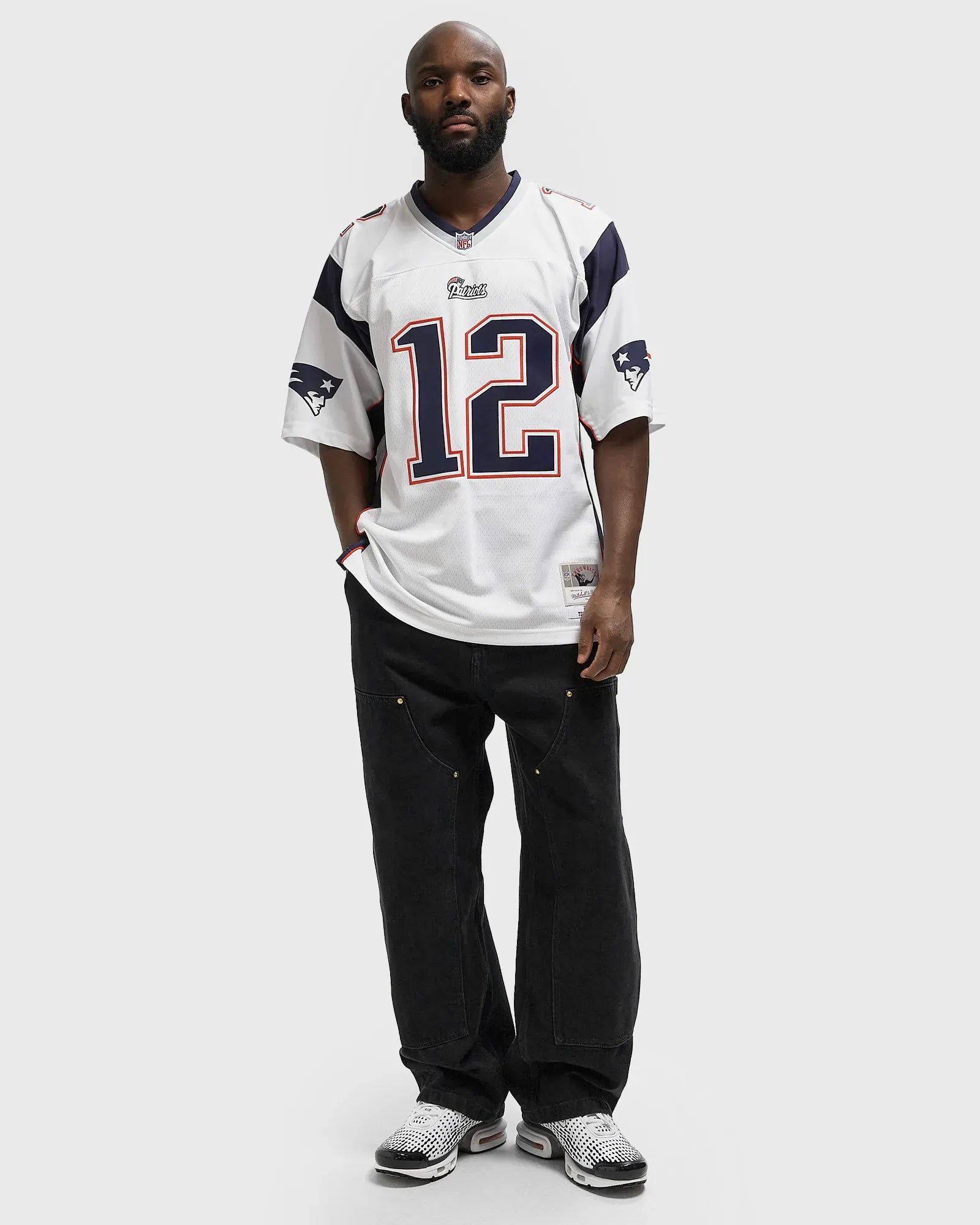 Mitchell And Ness Jerseys Tom Brady New England Patriots Mitchell & Ness NFL 2000 Legacy Jersey - White