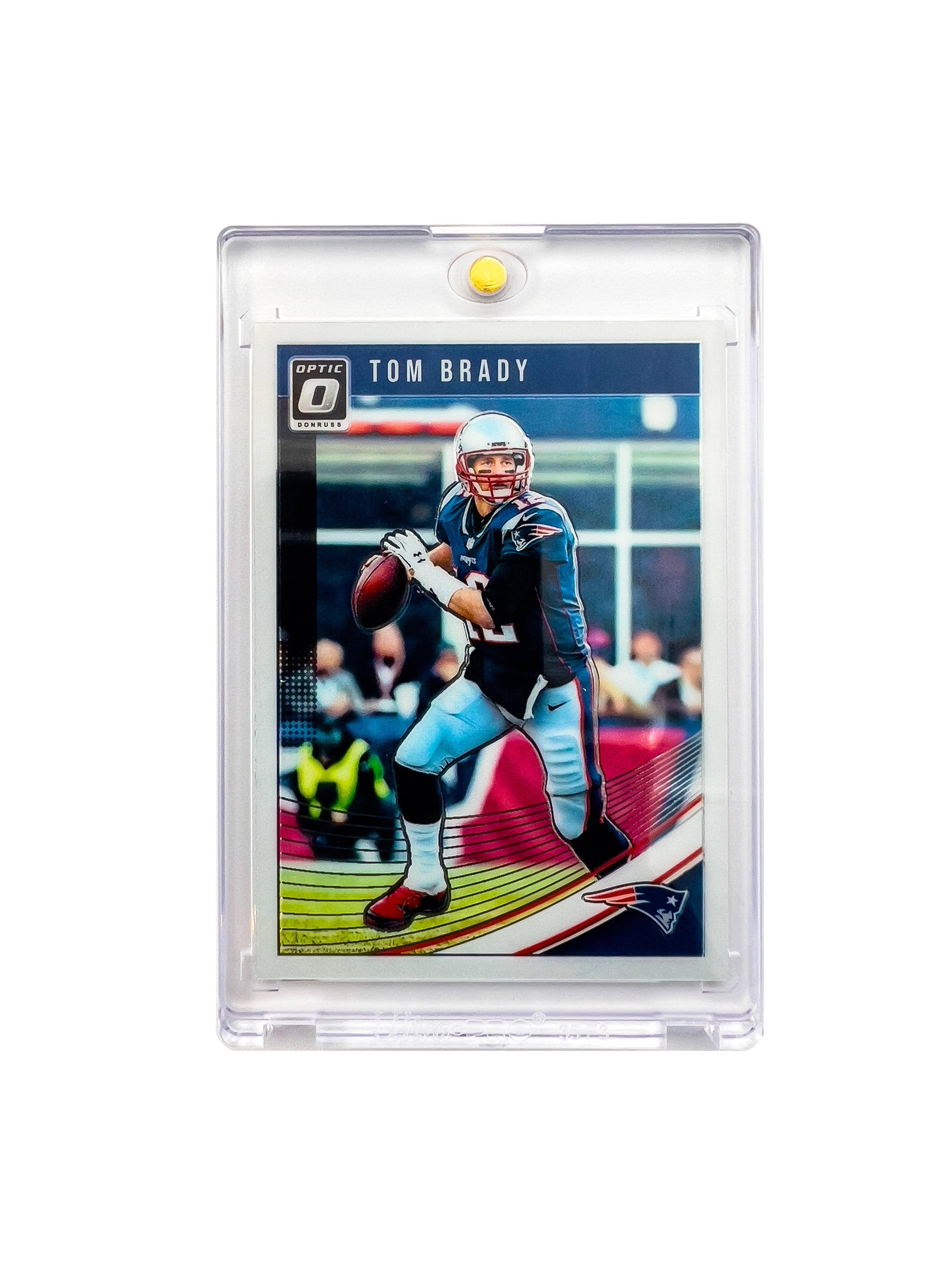 Panini Cards Tom Brady New England Patriots Panini NFL Optic 18 Base Card