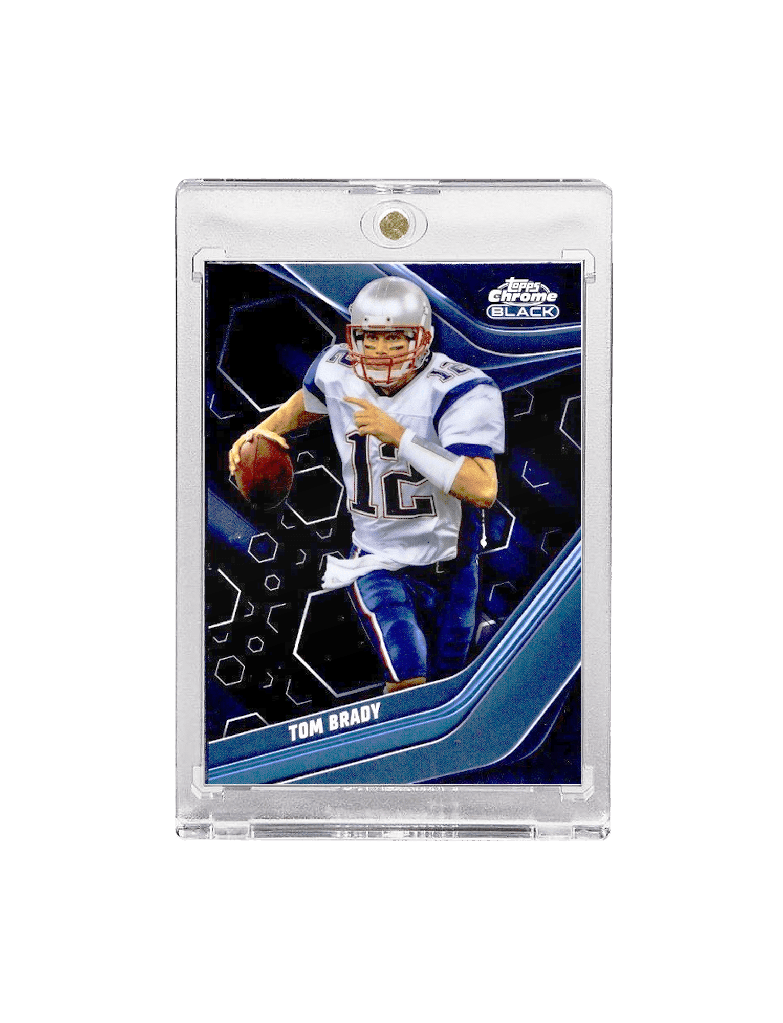 Topps Cards Tom Brady New England Patriots Topps NFL 2023 Chrome Black Card