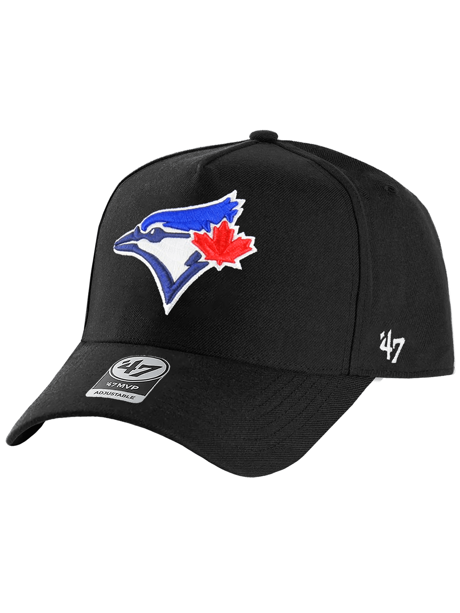 47 Brand Caps Toronto Blue Jays '47 MLB Team MVP DT Snapback Hat - Black
