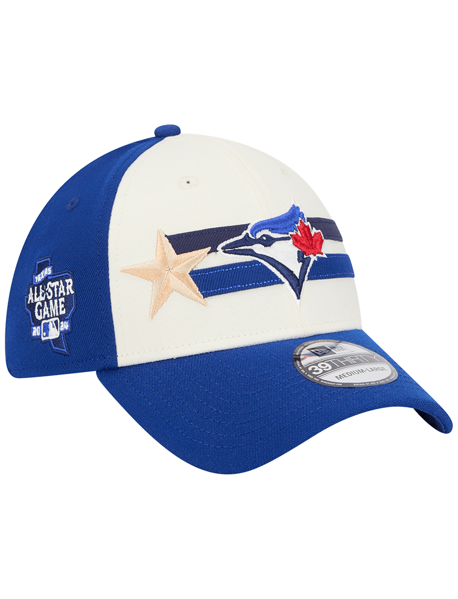 New Era Caps Toronto Blue Jays New Era MLB 24 All-Star Workout 39THIRTY Stretch-Fit Hat