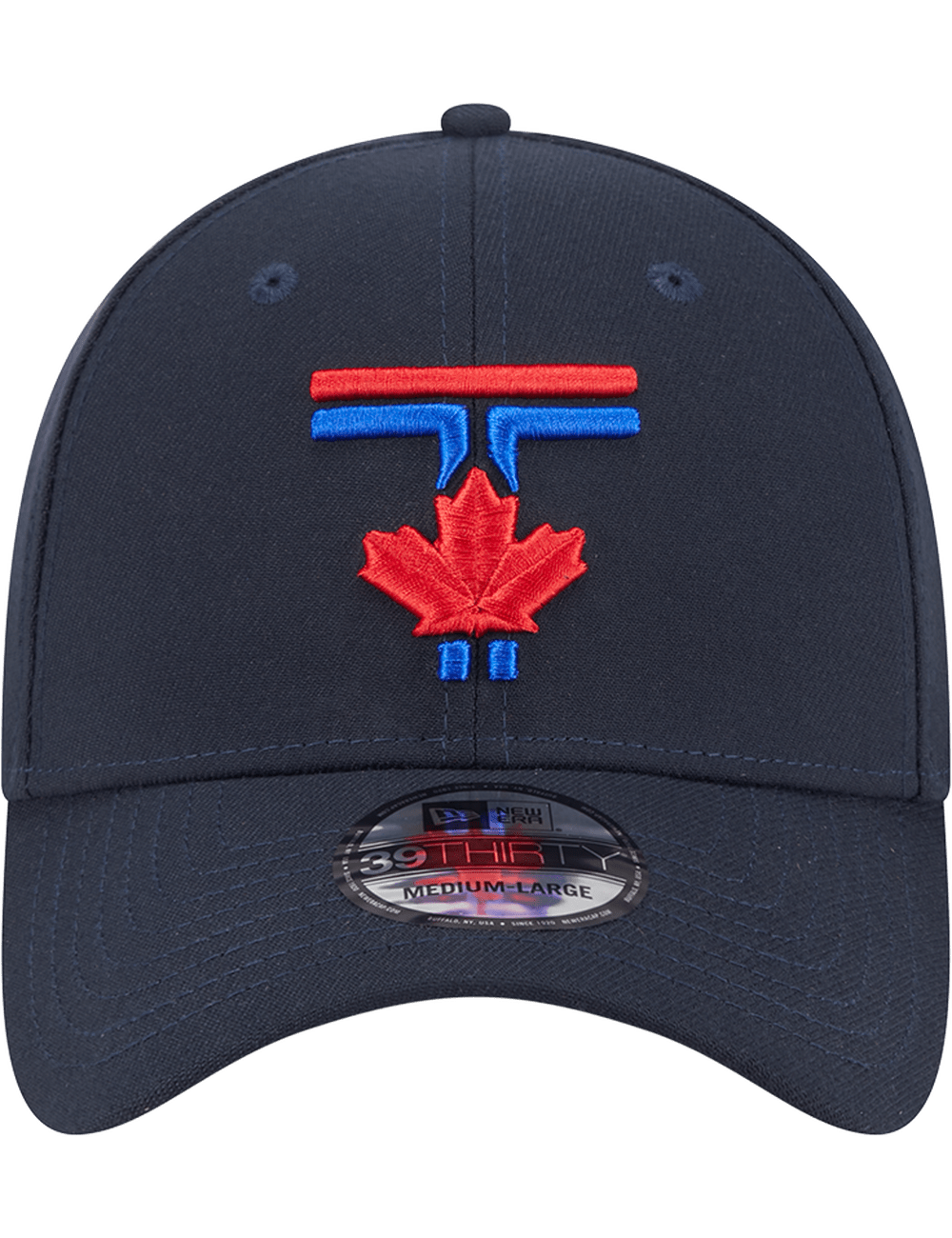 New Era Caps Toronto Blue Jays New Era MLB City Connect 39THIRTY Stretch-Fit Hat - Navy