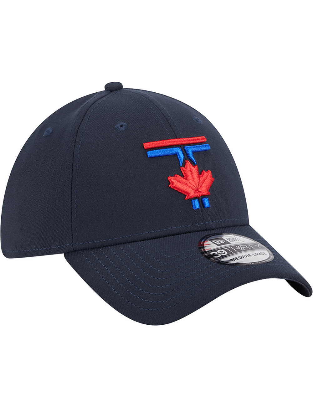 New Era Caps Toronto Blue Jays New Era MLB City Connect 39THIRTY Stretch-Fit Hat - Navy