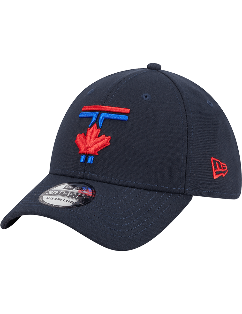 New Era Caps Toronto Blue Jays New Era MLB City Connect 39THIRTY Stretch-Fit Hat - Navy