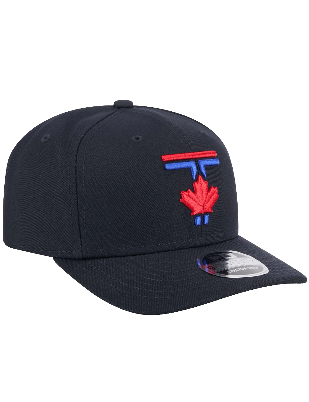 New Era Caps Toronto Blue Jays New Era MLB City Connect 9SEVENTY Stretch Snapback Hat - Navy