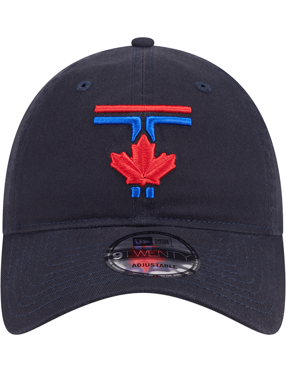 New Era Caps Toronto Blue Jays New Era MLB City Connect 9TWENTY Strapback Hat - Navy