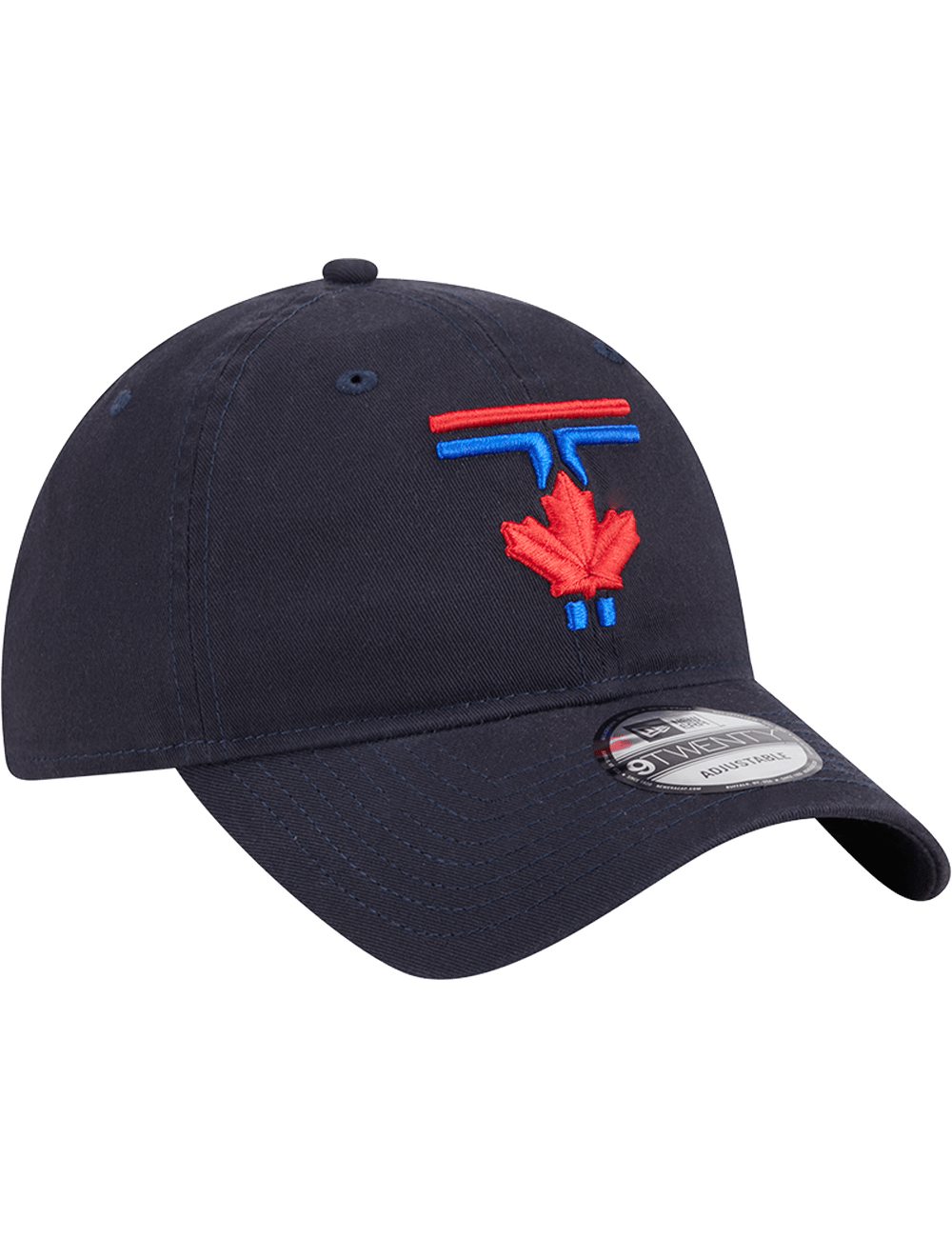 New Era Caps Toronto Blue Jays New Era MLB City Connect 9TWENTY Strapback Hat - Navy