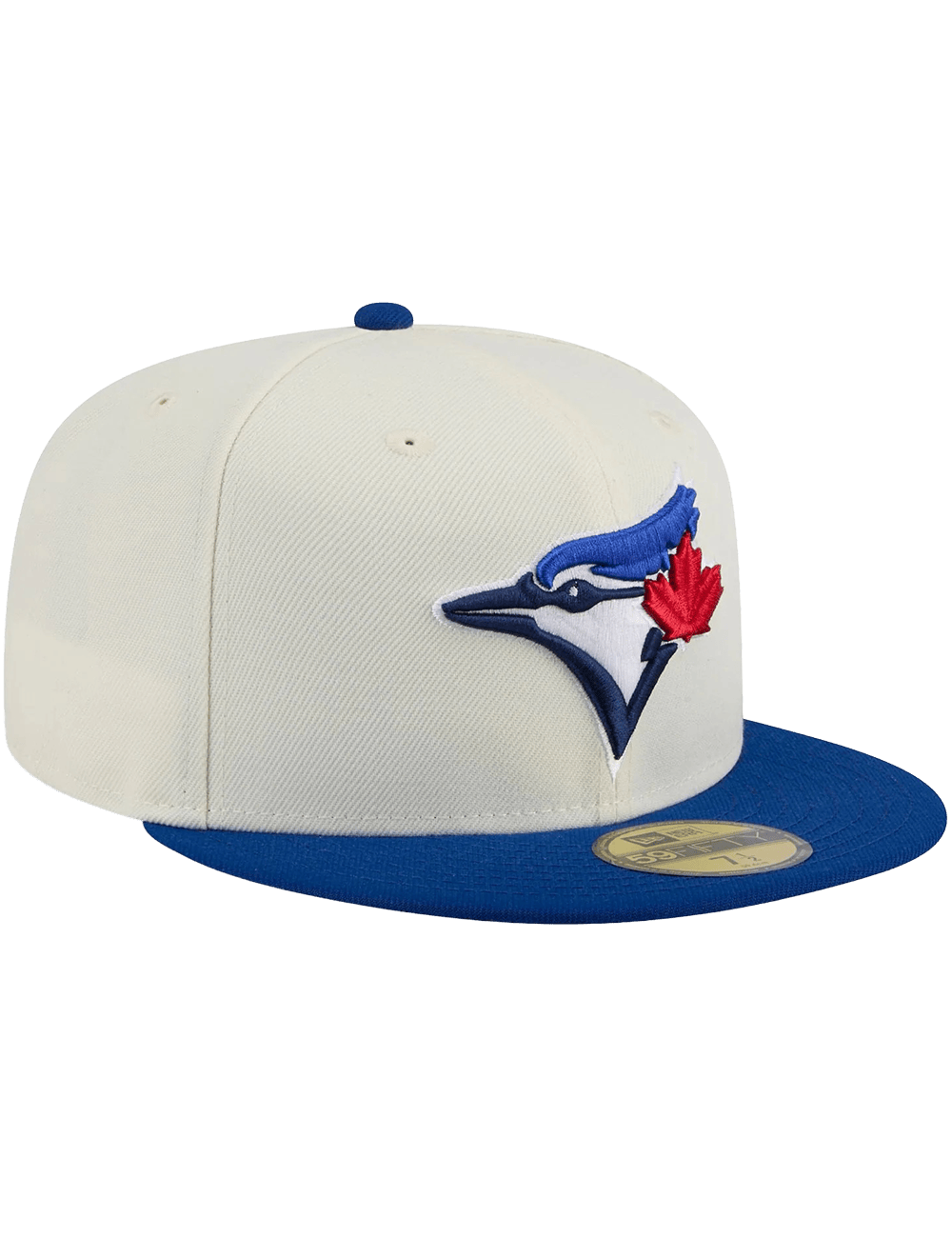 New Era Caps Toronto Blue Jays New Era MLB Team 2 Tone 59FIFTY Fitted Hat - Chrome