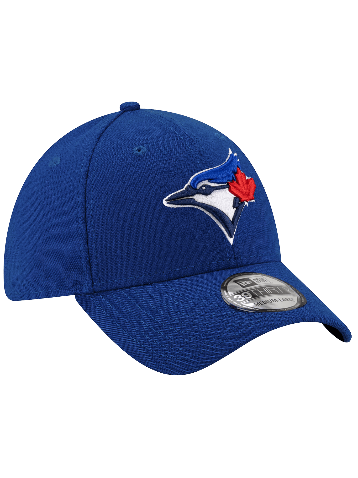 New Era Caps Toronto Blue Jays New Era MLB Team 39THIRTY Stretch-Fit Hat - Blue