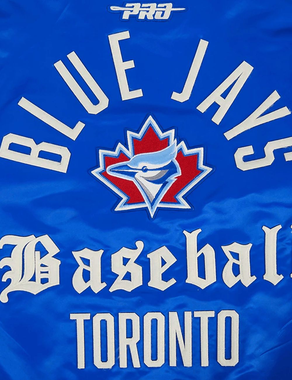 Pro Standard Jackets Toronto Blue Jays Pro Standard MLB Modern Original Lightweight Satin Jacket - Blue