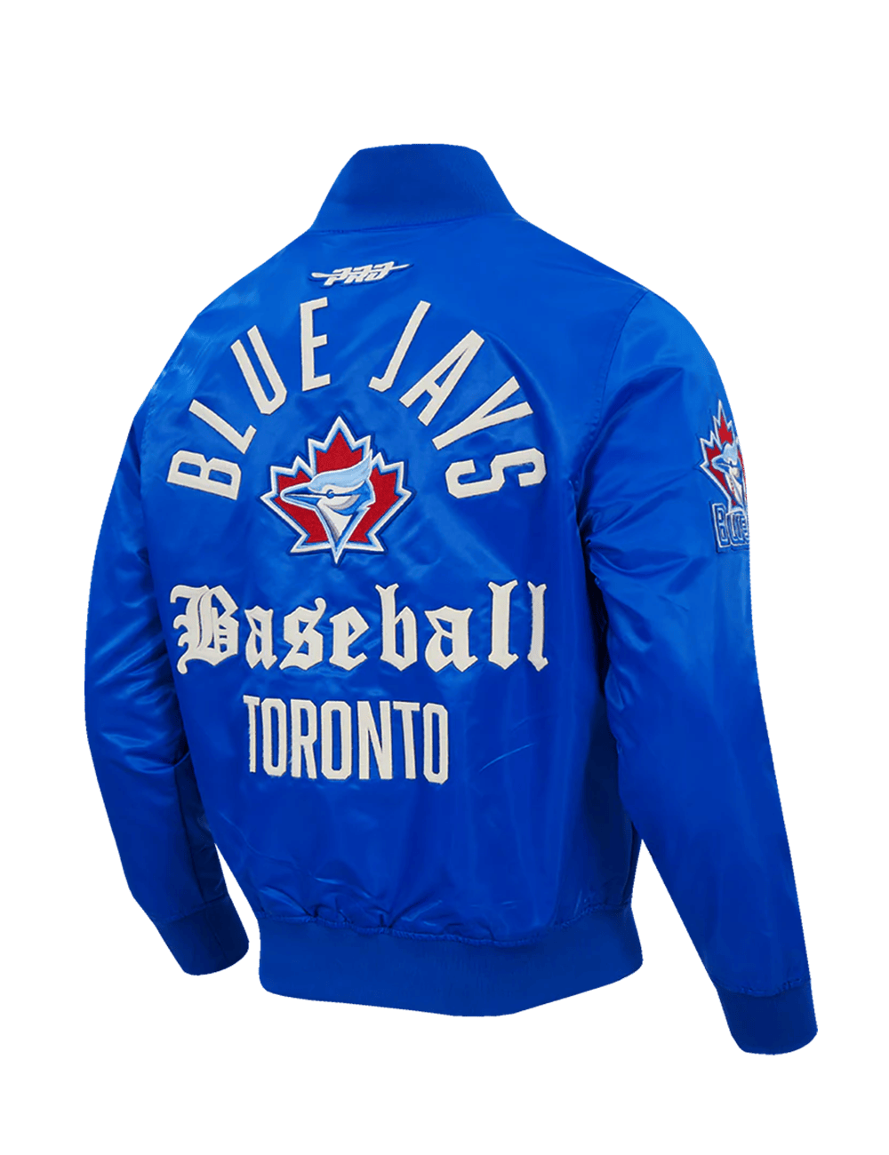Pro Standard Jackets Toronto Blue Jays Pro Standard MLB Modern Original Lightweight Satin Jacket - Blue
