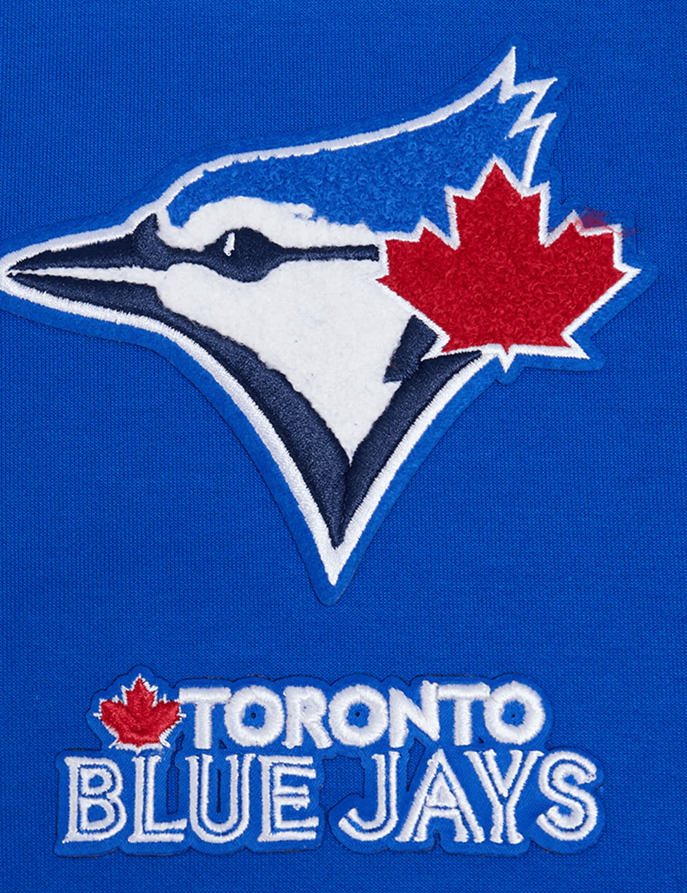 Pro Standard Jumpers Toronto Blue Jays Pro Standard MLB Team Chenille Flex Hoodie Jumper - Blue