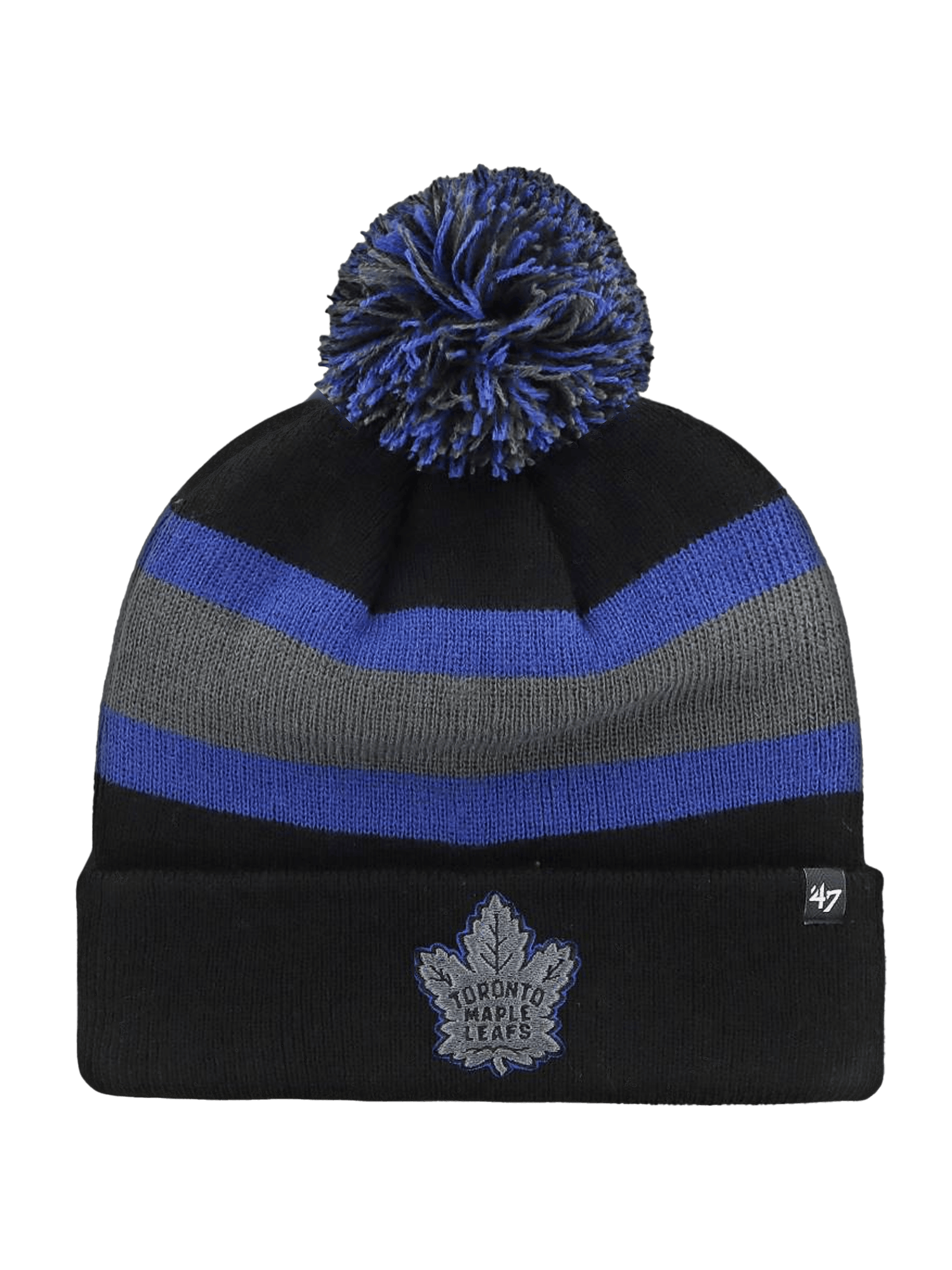 47 Brand Beanies Toronto Maple Leafs '47 NHL Highlight Breakaway Knit Beanie - Black