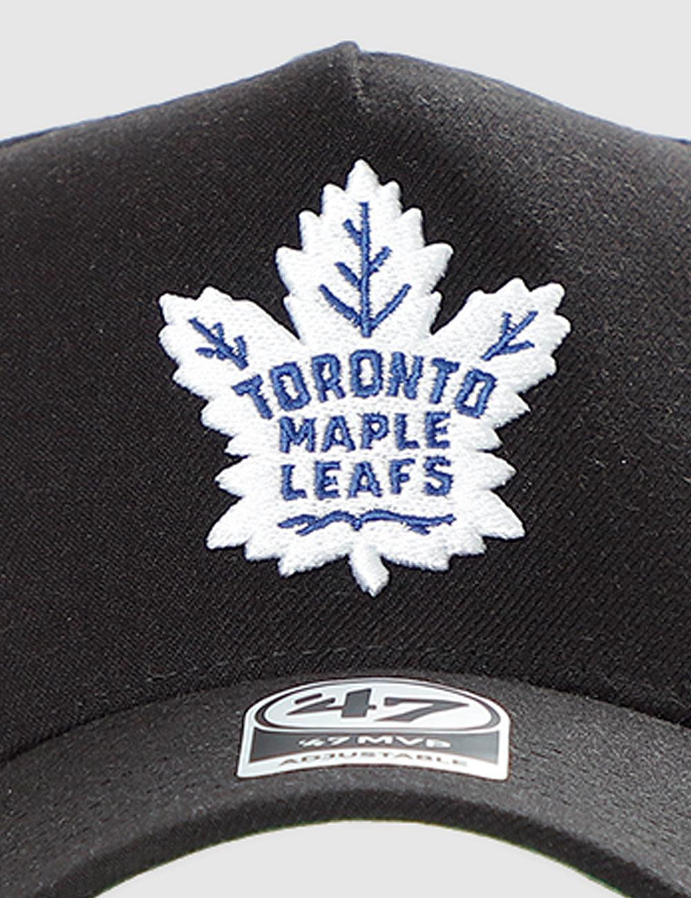 47 Brand Caps Toronto Maple Leafs ’47 NHL Team MVP DT Snapback Hat - Black