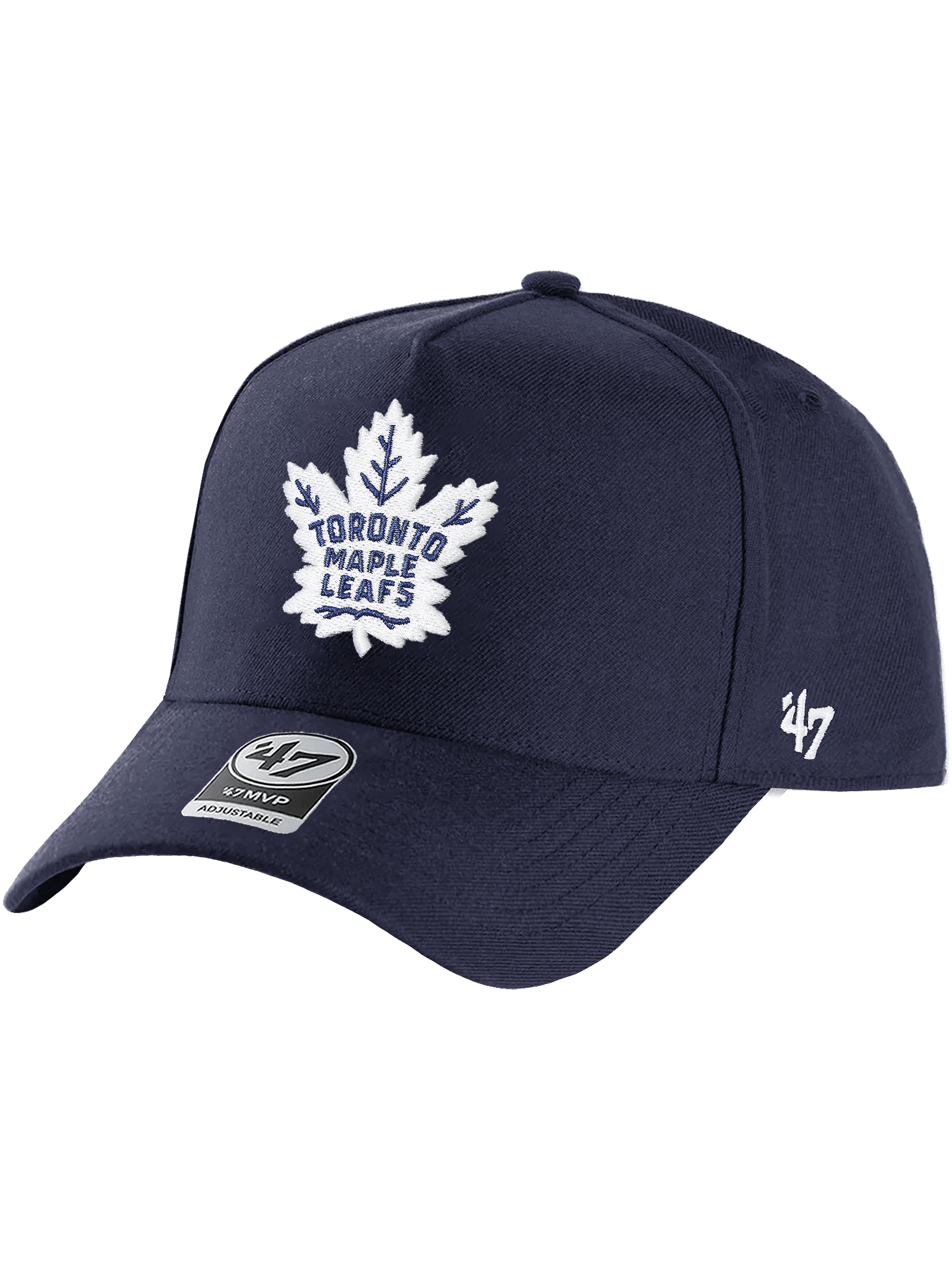 47 Brand Caps Toronto Maple Leafs '47 NHL Team MVP DT Snapback Hat - Navy