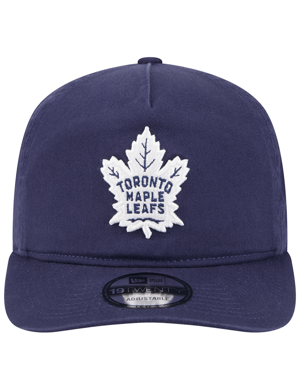 New Era Caps Toronto Maple Leafs New Era NHL Team 19TWENTY Pre-Curved Snapback Hat - Navy
