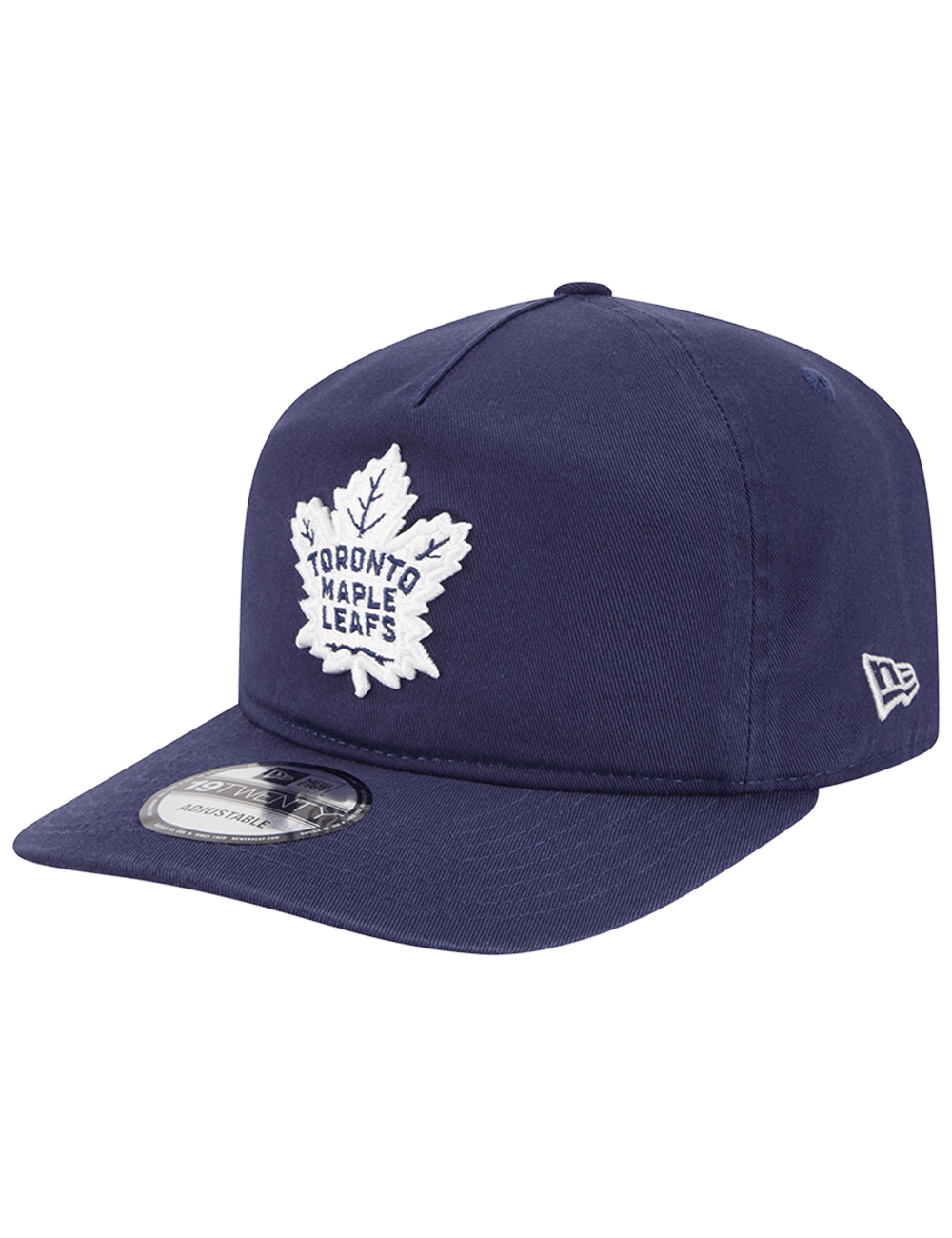 New Era Caps Toronto Maple Leafs New Era NHL Team 19TWENTY Pre-Curved Snapback Hat - Navy
