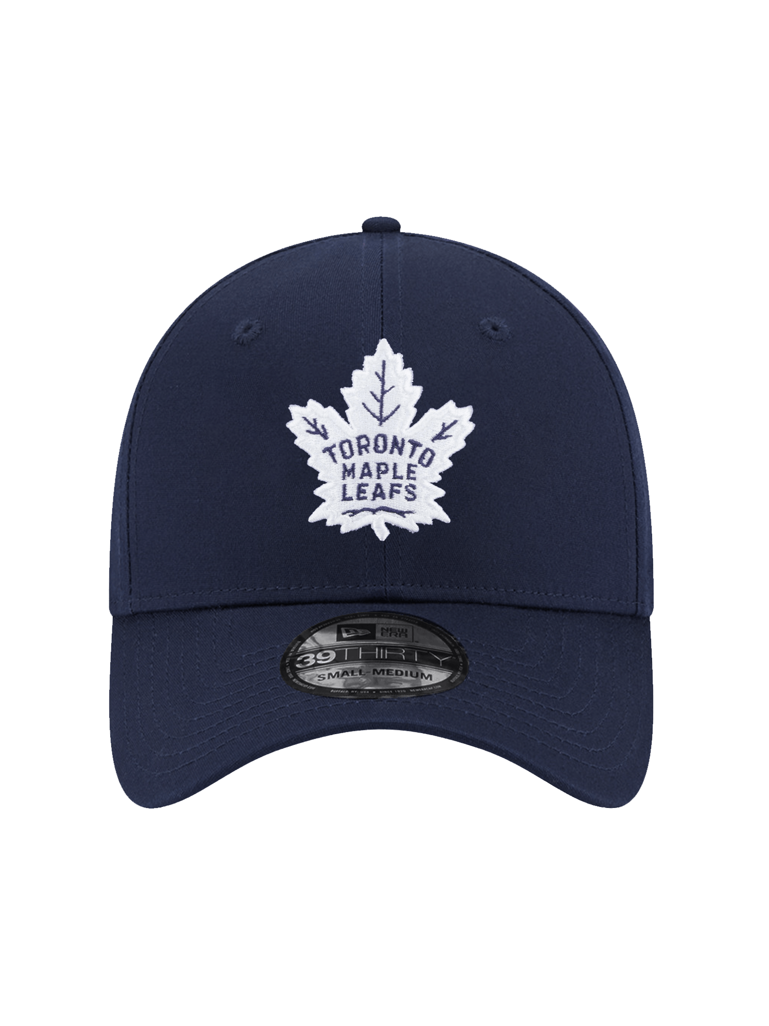 New Era Caps Toronto Maple Leafs New Era NHL Team 39THIRTY Stretch-Fit Hat - Light Navy